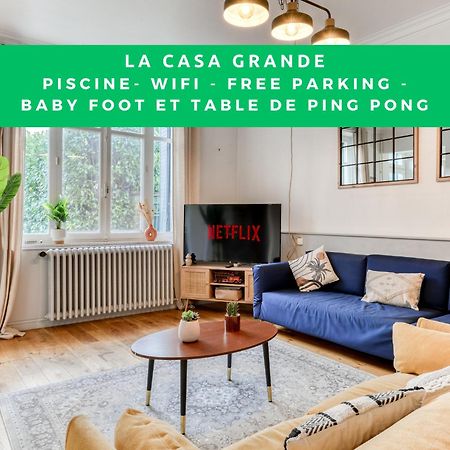 הוילה קרקסון La Casa Grande - Piscine - Wifi - Parking מראה חיצוני תמונה